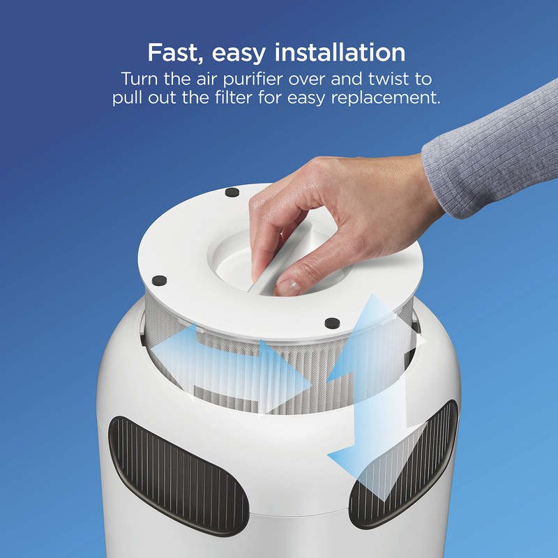 Clorox Tabletop Air Purifier True HEPA Replacement Filter, 200 Sq.