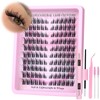 Lash Clusters Kit Cat Eye Wispy Eyelash Extension Kit Manga