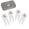 Azeeda 'Be Kind Pigeon' Golf Divot Tool/Repair Fork Gift Set