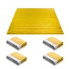 Natiform Emergency Blanket 160*210cm Gold Silver 4-piece Set Aluminum Survival