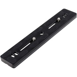 Slthe PU200 Camera Quick Release Plate Made of Solid Aluminium for 1/4 Inch Mounting Screw Compatible with Standard Such as ARCA-Swiss/Kirk/Wimberley/Markins/Benro/etc Quick Release Plates