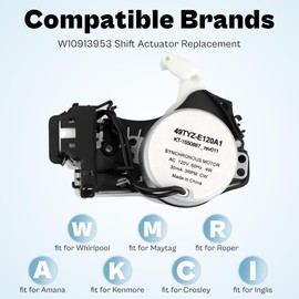 W10913953 49tyz-e120a1 Shift Actuator fit for Whirlpool-Maytag-centennial-bravos-Amana-Kenmore Series 500 Washer Parts W11481722 50SM21-1-221B NTW4516FW1 MVWX655DW1 MVWC565FW1 WTW5000DW1 prime&swift