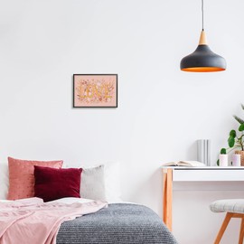 Stupell Industries Botanical Love Typography Delicate Floral Details, Design by Heather McLaughlin