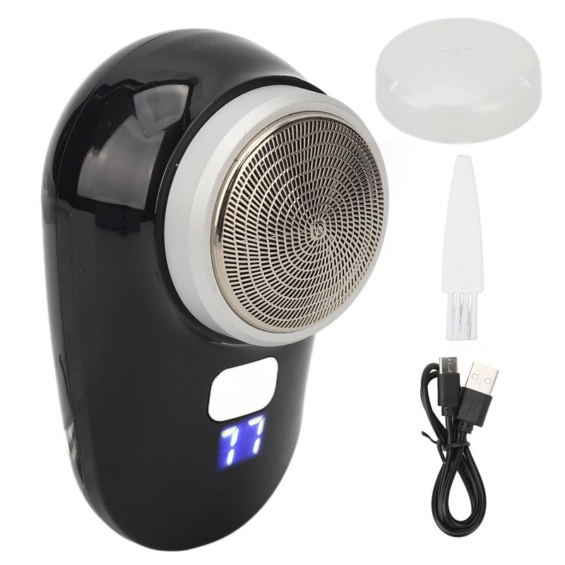 Men Mini Beard Trimmer Electric Portable Beard Trimmer Rechageable Waterproof