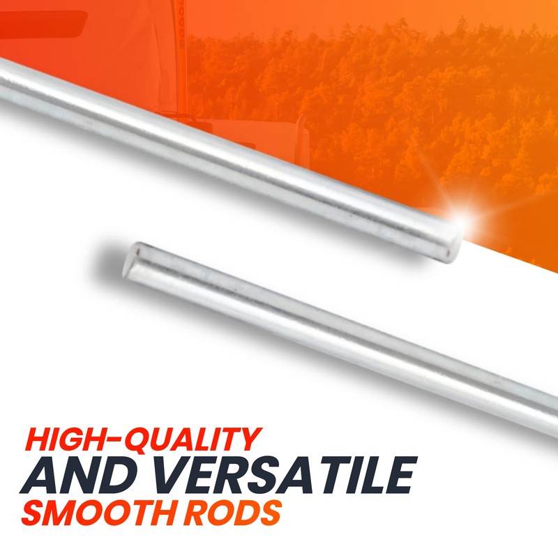 AR-PRO (2-Pack) 5/8” x 36” Zinc Plated Steel Rods Designed