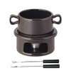 KINTO cheese fondue set S BLK 36351