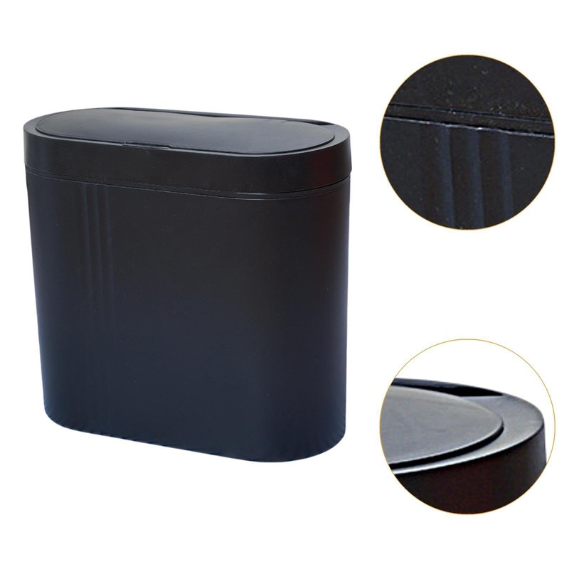 Colcolo Smart Touchless Bathroom Trash Can Narrow Garbage Bin 16L