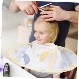 Beavorty Boy Girl Hair Cutting Cape Haircut Cloak for Home Salon Use Comfortable Barber Cape for Boys