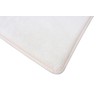 FABBRICA HOME Memory Foam Accent Rug in Solid - White