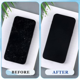 Threlaco 4 Pack Screen Cleaner Wipes Electronic Wipes for Screens TV Screen Cleaner Wipes for Lens, Phone, TV Screen Computer, Laptop and Monitor Cleaning, 240 Count in Total