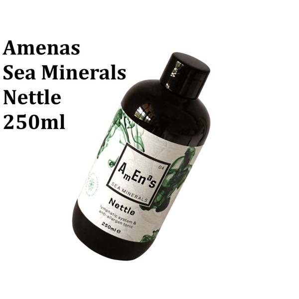 AMENAS Sea Minerals Nettle 250ml ( lymphatic system & anti allergen tonic )