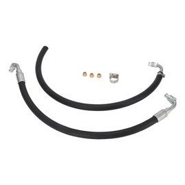 Power Steering Hose Kit for GM Cars Trucks, 3/8" Rubber