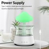 Rain Cloud Humidifier Water Drip 300ml Mushroom Rain Diffuser with