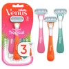 Gillette Venus Tropical - Maquinilla de afeitar desechable para mujer,