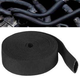 32.8FT Nylon Hydraulic Hose Protector Sleeve, Protective Cover for Hydraulic Hose TIG Torch Cable, Wire Cutting Sleeve, Cable Management Wrap for Cord, Torch Hose Sheath, Wear-Resisting Durable