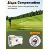 Magnetic Golf Rangefinder with Slope – 7X Magnification, 1300Y Laser