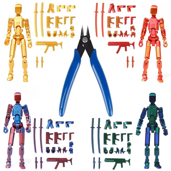 FoxVilla T13 Action Figure Titan 13 3D Printed Action Figure