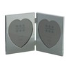 Sixtrees Romeo 2-000-46D Heart Shaped Silver plated double folding 4