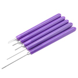 Slotted Paper Bead Roller, 12 Pack, Paper Quilling Tools, Slotted Set, 16 x 6 x 1, Multifunctional, 5 Pieces, Assorted Sizes, Quilling Slotted Tools