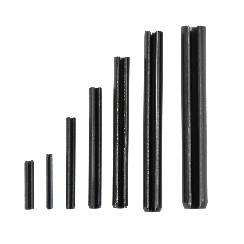 Dapetz ® 120Pc Assorted Roll Pins Set Steel Spring Roll