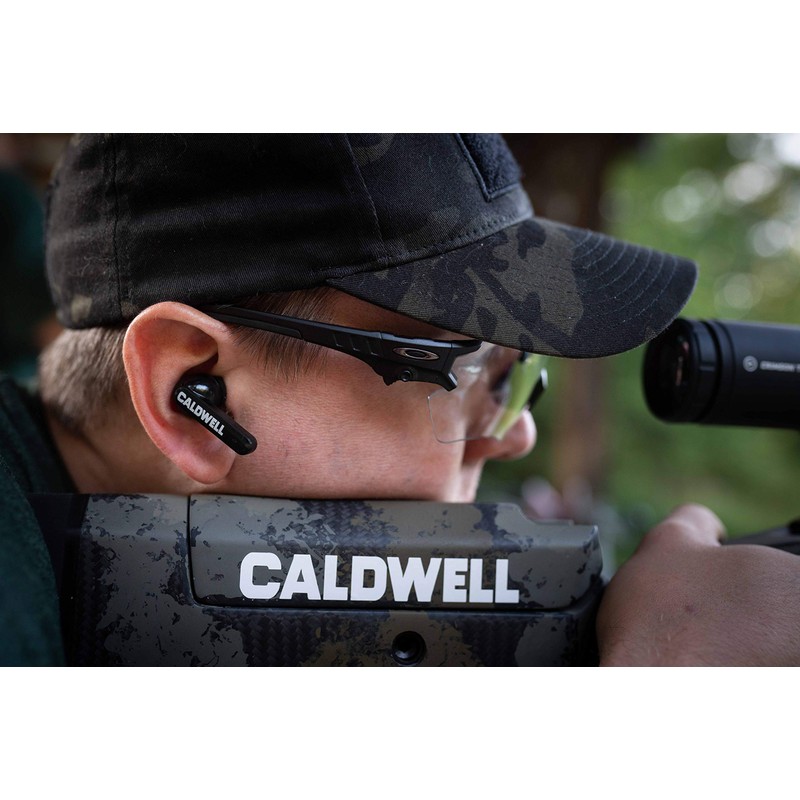 Caldwell E-Max Shadows Black 23 NRR - Electronic Hearing Protection