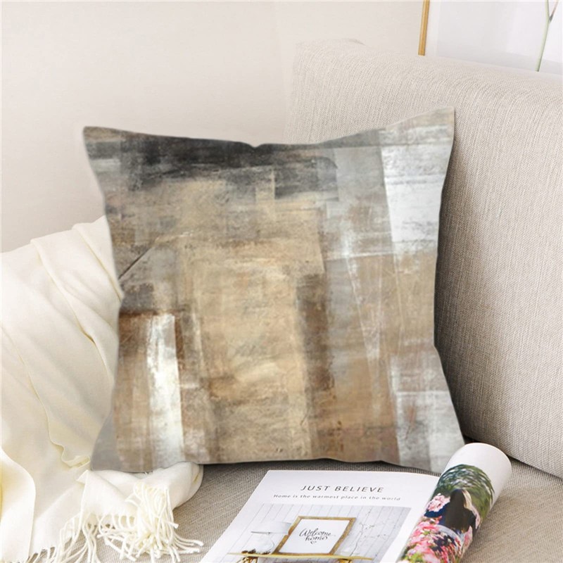 Daesar Bed Throw Pillow Covers, Pillowcase Living Room 4 Pack