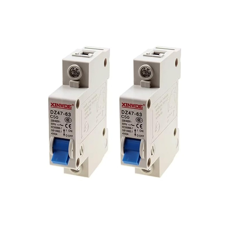Bumbesti 2pcs 1 Pole 2Pole 230/400V Low-Voltage Miniature Circuit Breaker