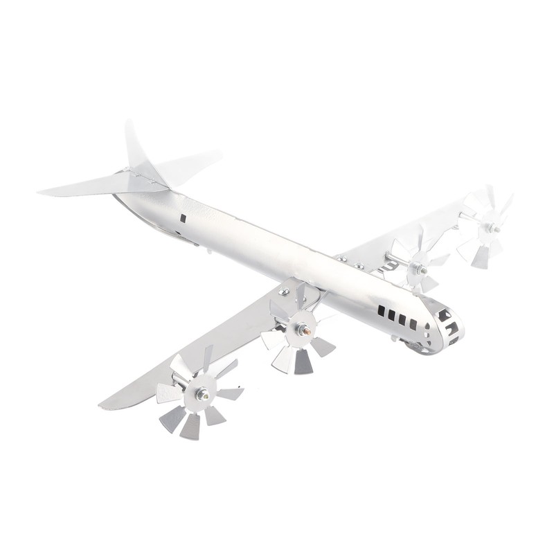 Aircraft Wind Spinner Metal Windmill Airplane Wind Spinner Sculpture for