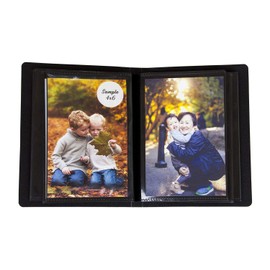 2PO Compact Portfolio Photo Album Holds 48 Pictures - 4x6 Inch/Space Saver Album
