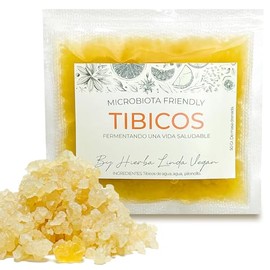 Tibicos De Agua 50g Gourmet, Probióticos Orgánicos de Fermentación Artesanal, Granos De Kefir 100% Naturales Incluye Guía De Preparación Impresa y Digital / Water Kefir Grains 50 gr, Probiotic Natural, Organic Kefir Grains, Microbiota Friendly