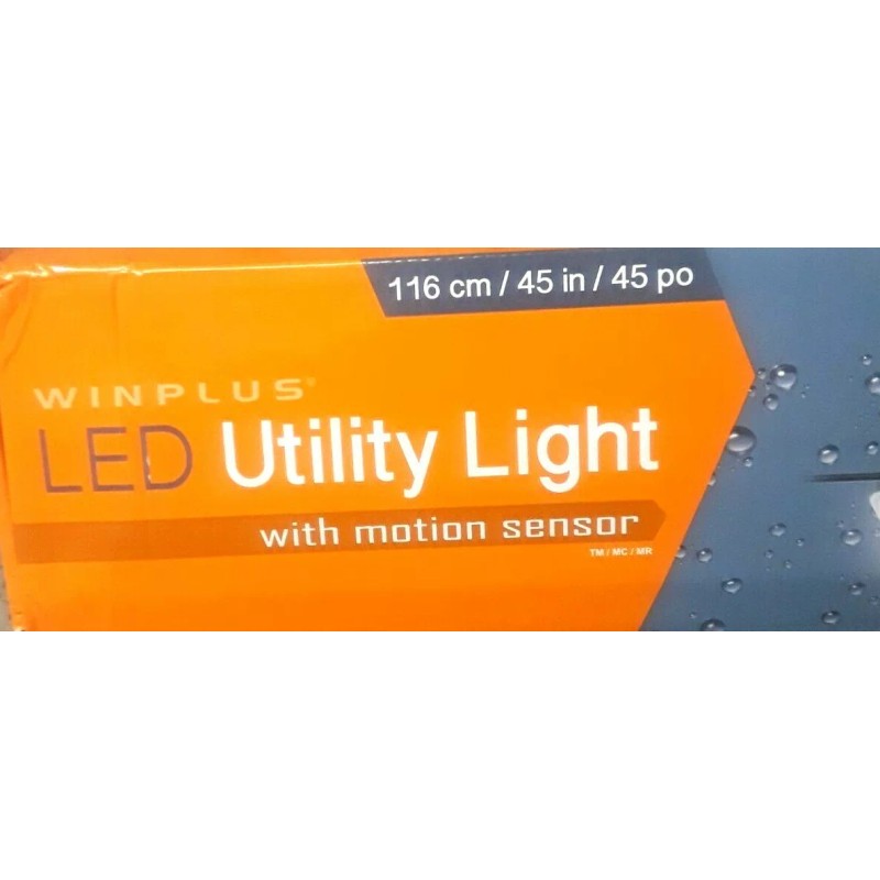 Winplus Led Utility Light Motion Sensor 4000k Dust Proof ((135
