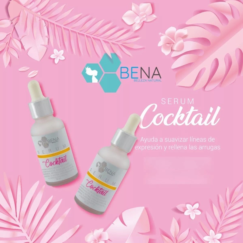 BENA Belleza natural Serum Facial Acido Hialuronico Baba De Caracol