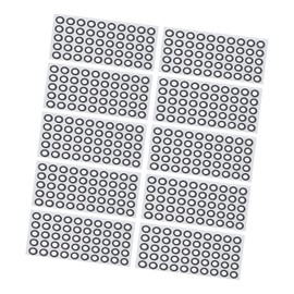 1000 Piezas Marcador de Escaneo 3D Reflectante Movimiento de Escaneo Preciso de Alto Rendimiento con Escáneres 3D Interior 6 Exterior 10 para Adquisición de Datos