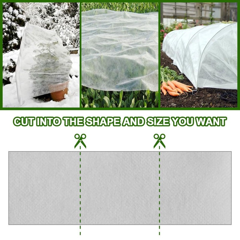 Sprthrd Plant Covers Freeze Protection 6.5 x 16.4 FT 1.2oz/yd²