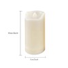 EZiGarden 2 Pack LED Flameless Candles with Remote Battery Operated