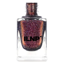 ILNP Bardot - Deep Mahogany Red Holographic Nail Polish