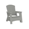 Adirondack Chair with Storage, Dove Gray
