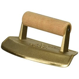Kraft Tool CF382 Diameter Chamfer Tube Bronze Edger with Wood Handle, 12-Inch