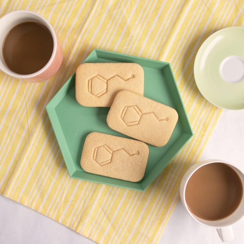 Phenylethylamine Molecule Cookie Cutter. Bakerlogy