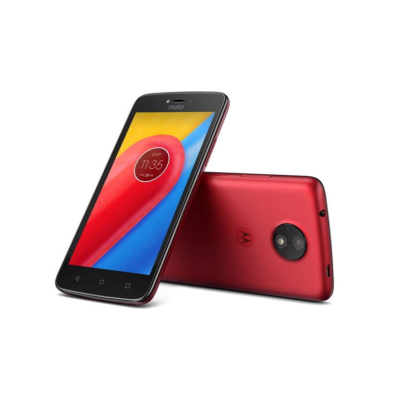 Motorola Moto C UK SIM-Free Smartphone - Red