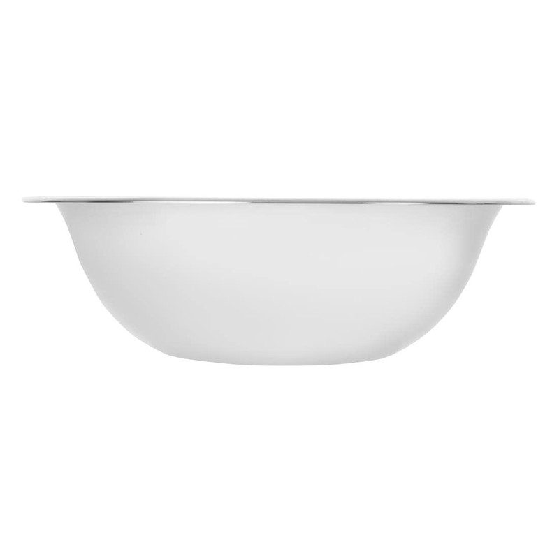 Vogue Stainless Steel Mixing Bowl 1 Litre, Silver, Size: 65(H)