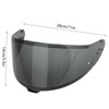 Helmet Visor Replacement for SHOEI Z8 Helmet Motorcycle Wind Shield