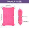 LICQIC 2 PCS Inflatable Pillows, Blow Up Cushion, Air Pillow