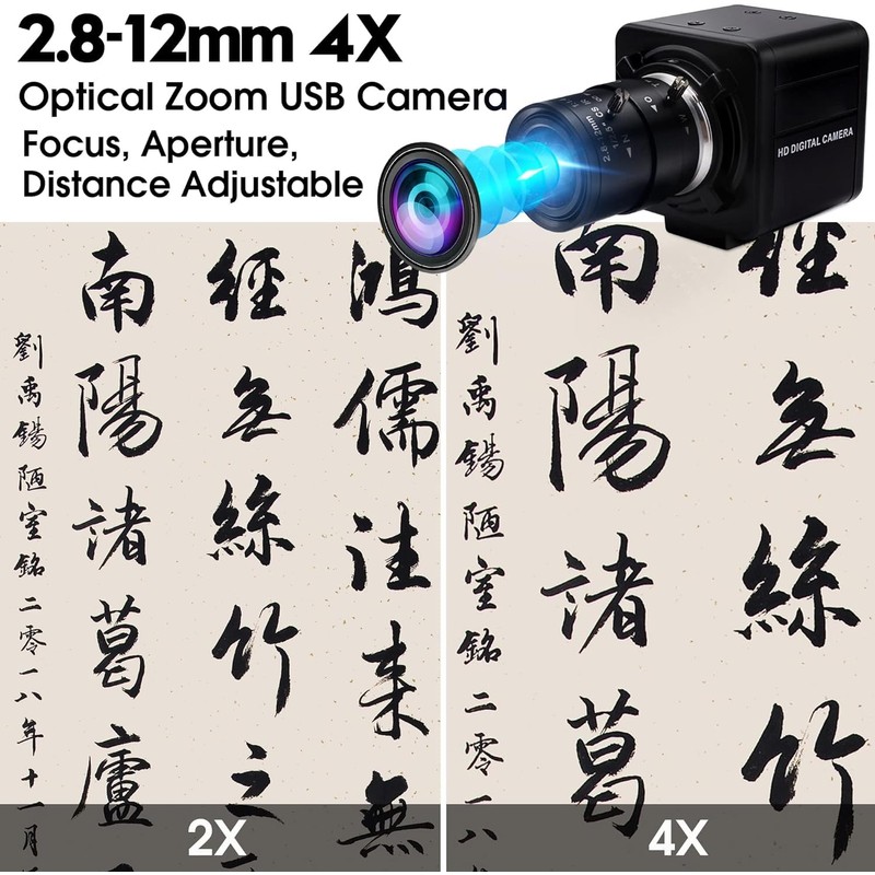 Svpro USB Camera 1080P 60fps High Speed Video Camera, Manual