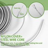 DY.2ten Heavy Duty Nylon - Steel Grass Trimmer Line 0.095in