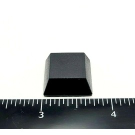 Square Rubber Feet Bumpers 3/4" Wide Peel and Stick x 3/8" Thick Adhesive Backed Stick on Pads for Electronics, Consoles, and Furniture. Waterproof Base Bumper Pad Spacers (Pack Size: Pack of 16)