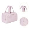 Colcolo Travel Toiletry Bag Large Capacity Makeup Bag for Brushes