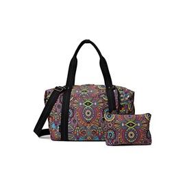 Sakroots On The Go Weekender in Eco-Twill, Rainbow Wanderlust