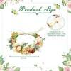 BUENTYA Flower Wreath Wedding Flower Crown Hair Wreath Flowers Hair
