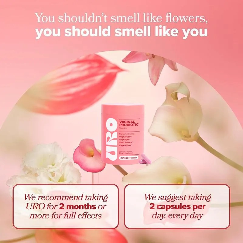 Uro Vaginal Probiotic Suplemento Dietario 60 Capsulas Sin Sabor